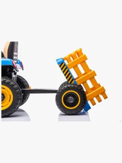 Alex's Garage Eltraktor med Trailer, Blå