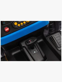 Alex's Garage Eltraktor med Trailer, Blå