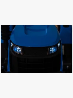 Alex's Garage Eltraktor med Trailer, Blå