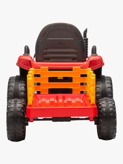 Alex's Garage Eltraktor med Trailer, Rød