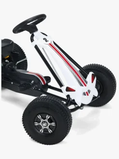 Alex's Garage Pedalbil Go-kart, Hvid