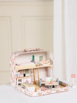 Alice & Fox Kuffert Dukkehus, Pink
