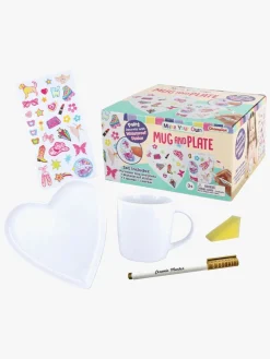 Alrico DIY-sæt Dekorér Din Kop og Tallerken med Klistermærker