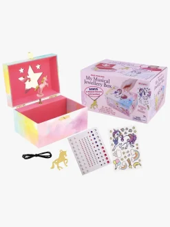 Alrico Spilledåse Enhjørning med Klistermærker