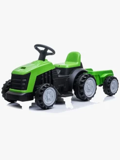 Azeno Eltraktor m. Anhænger, Grøn