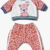BABY born Dukketøj Joggingdragt Leopard 36 cm