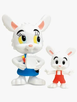 Bamse - Verdens Stærkeste Bjørn Figursæt Nina Kanin + Minihop