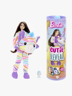 Barbie Cutie Reveal Dukke med Regnbuefarvet Zebra