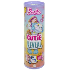 Barbie Cutie Reveal Dukke med Regnbuefarvet Dalmatiner