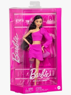 Barbie Deluxe Style Dukke Sort Hår & Benprotese