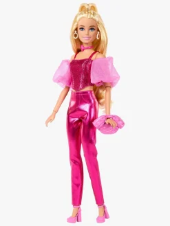 Barbie Deluxe Style Dukke i Lyserød Top
