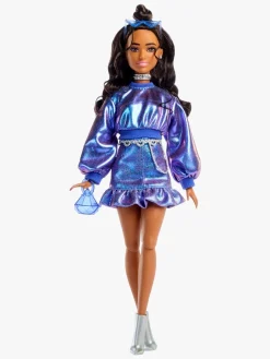 Barbie Deluxe Style Dukke i Blå Outfit