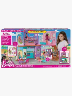 Barbie Malibu Feriehus med Møbler & Tilbehør