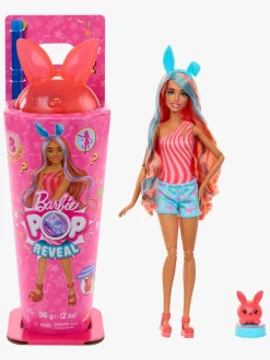 Barbie Pop Reveal Dukke Animal Party Kanin