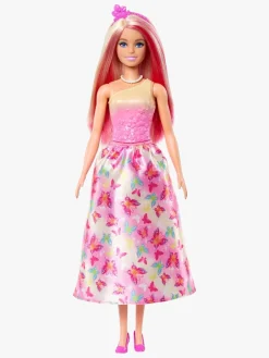 Barbie Royal Dukke med Pink Highlights