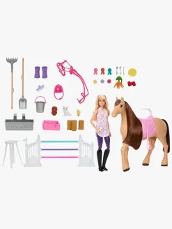 Barbie Ultimate Stald med Dukke & Hest