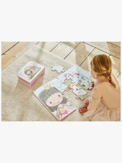 Barbo Toys Lillie & Ellie Kuffert med Gulvpuslespil 24 Brikker