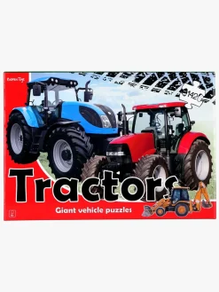 Barbo Toys Stor Gulvpuslespil Traktor 3-i-1