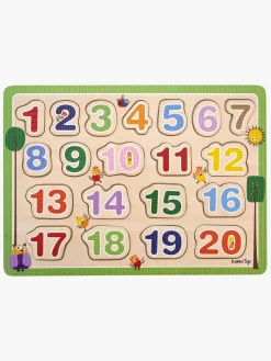 Barbo Toys Wacky Wonders Træpuslespil Tal 20 Dele