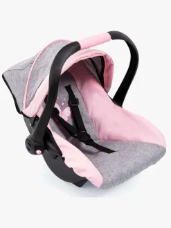 Bayer Design Autostol med Kaleche til Dukke, Grå