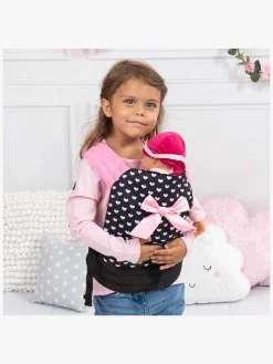 Bayer Design Dukkebæresele, Sort/Lyserød