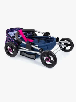 Bayer Design Dukkevogn Cosy, Blå/Lyserød