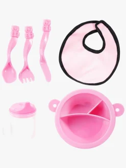 Bayer Design 10-i-1 Dukkevogn Sæt, Grå/Lyserød