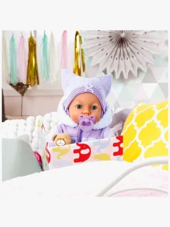 Bayer Design Piccolina Interaktiv Dukke 46 cm, Lilla