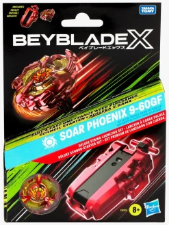 Beyblade X Soar Phoenix Deluxe String Launcher Sæt