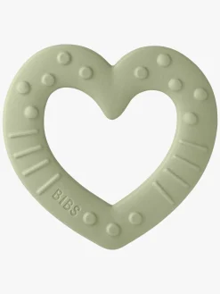 BIBS Baby Bitie Bidelegetøj Heart,  Sage