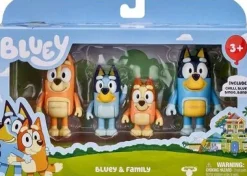 Bluey & Family Figurer 4-pak
