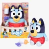 Bluey Cuddle & Care Bamse Baby Bluey