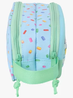 Bluey 3D Dobbelt Penalhus, Grøn/Blå