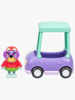 Bluey Figur med Transportmiddel Janet