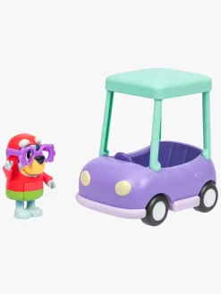 Bluey Figur med Transportmiddel Janet