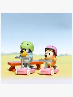 Bluey Figursæt Bluey & Bingo med Løbehjul