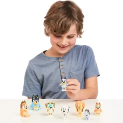 Bluey Figursæt Familie & Venner 8-pak
