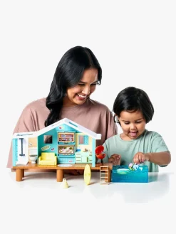 Bluey Strandhytte med Figur