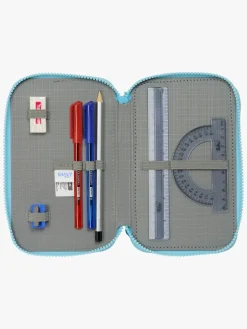 Bluey Tredelt Penalhus, Blå