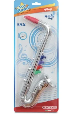 Bontempi Sølvfarvet Saxofon