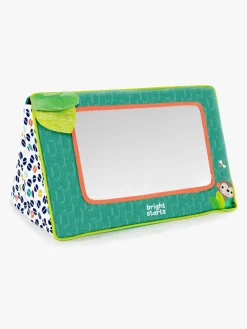 BrightStarts Safari Mirror Aktivitetslegetøj, Grønt/Mønstret