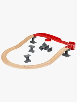 Brio World 33995 Pakke med hævede, buede skinner