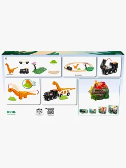 BRIO World 36098 Rundt Togsæt med Dinosaur