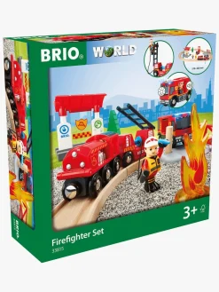BRIO World 33815 Togsæt Med Brandmandstema