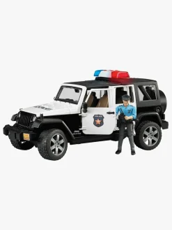 Bruder Jeep Wrangler Politibil med Figur