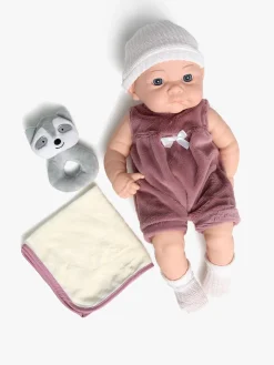 Cloudberry Castle Dukke Nyfødt 40 cm, Pink