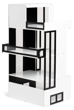 Cloudberry Castle Dukkehus, Sort/Hvid