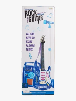 Cloudberry Castle Legetøjsguitar med Mikrofon & Højttaler, Blå