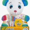 Crayola Color and Plush Bamse 23 cm