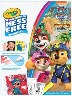 Crayola Colorwonder Paw Patrol Jungle Pups Malebog